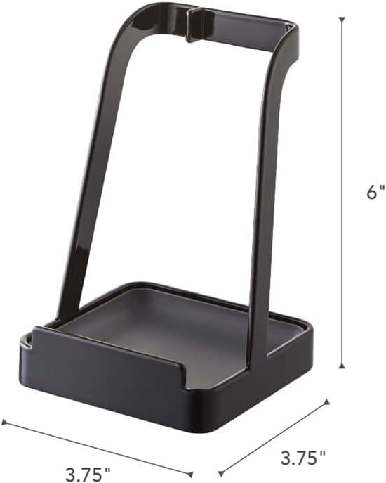 Skeholder - Køkkenredskab Lågholder - 10*10*15 cm - Sort