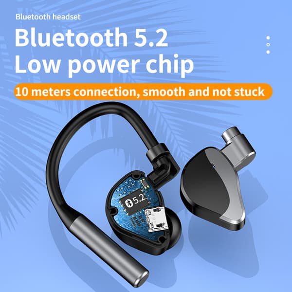 Trådløst Bluetooth-headset håndfrit til Samsung