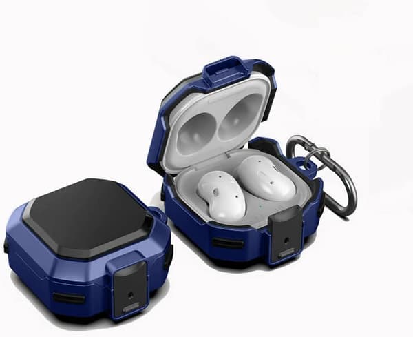 2-pak etui TPU PC karabinhage sort blå