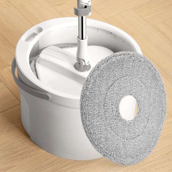 3-pack återanvändbara professionella mikrofibermoppdynor rengöringsdukar