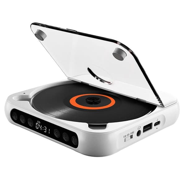 CD-afspiller, ekstern bil-CD-afspiller, USB-interface, integreret LCD-skærm, understøtter dual-mode forbindelse, 2000mAh batteri, batterilevetid op til 7 timer