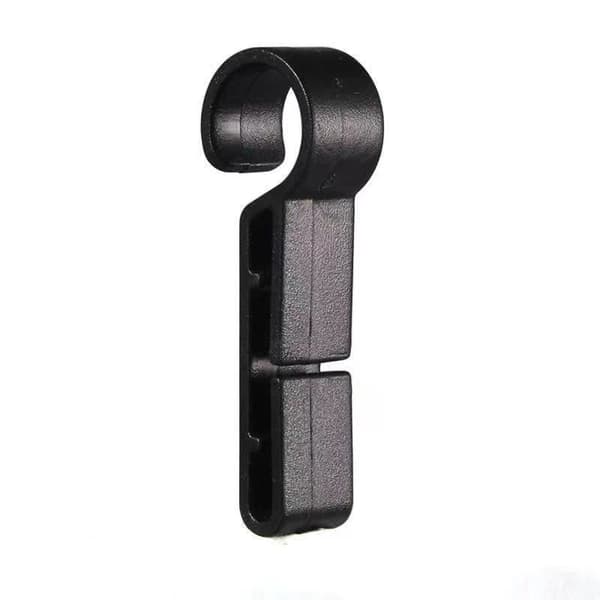 Pandelampeclips - pandelampekroge (8-pak) - sort