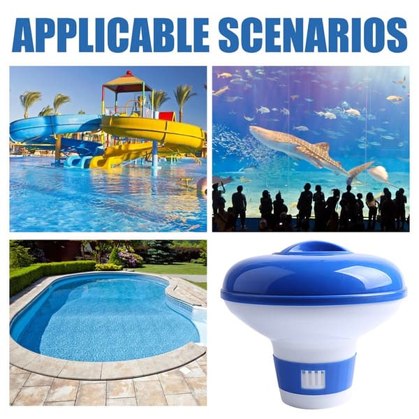 Poolapplikator Tablett Flytande Dispenser Ingen Läckagedesign