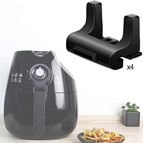 8-pack gummistötfångare för airfryer-bricka