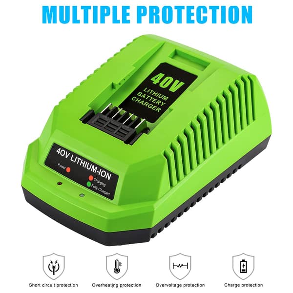 40V laddare (för 40V G40C batteriladdare)