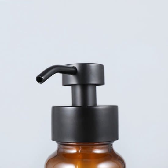 250 ml glasskum sæbedispenser - brun, 2 stk.