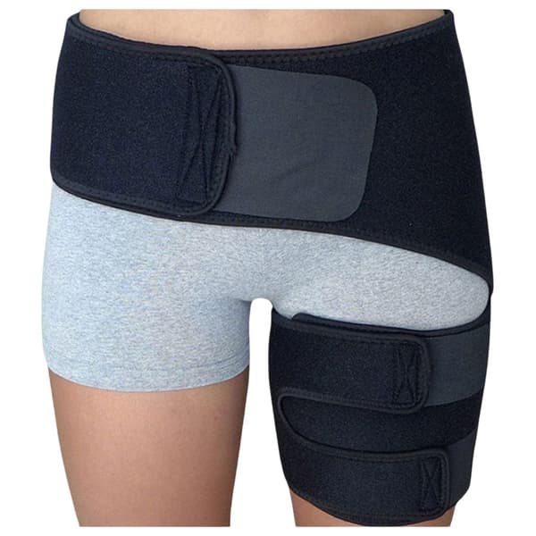Lårbinding, unisex lårkompressionsbinding til hofter.