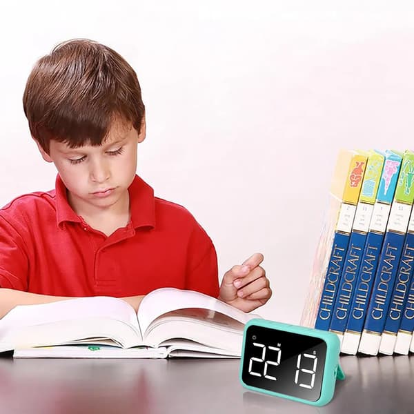 LED elektronisk timer digital timer køkken nedtællingspåmindelse (uden batteri)