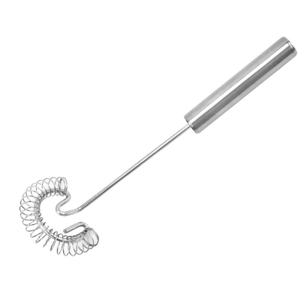 Spiralpiskeris, rustfrit stål, 25 cm, til piskning og omrøring
