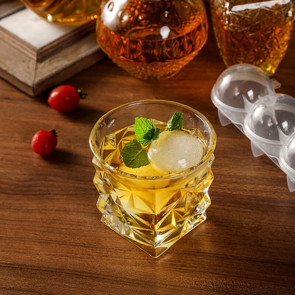 Stor isbollsform bricka stor silikonform sfär whisky rund form