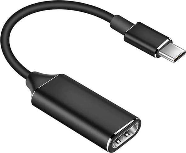 USB-C–HDMI-sovitin, tukee 4K-teräväpiirtotarkkuutta, USB-C–HDMI-kaapeli