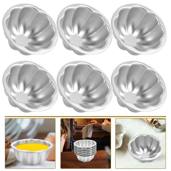 Vaskbare tærteforme kage budding dampende cupcake