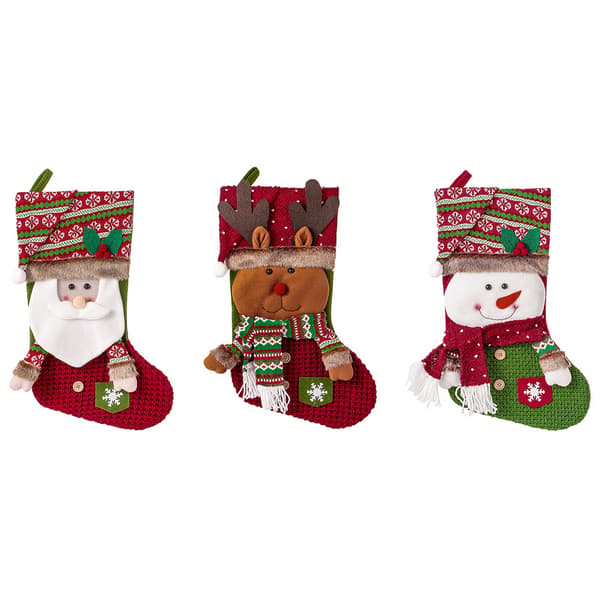 Julepynt gavepose charm - snemand design