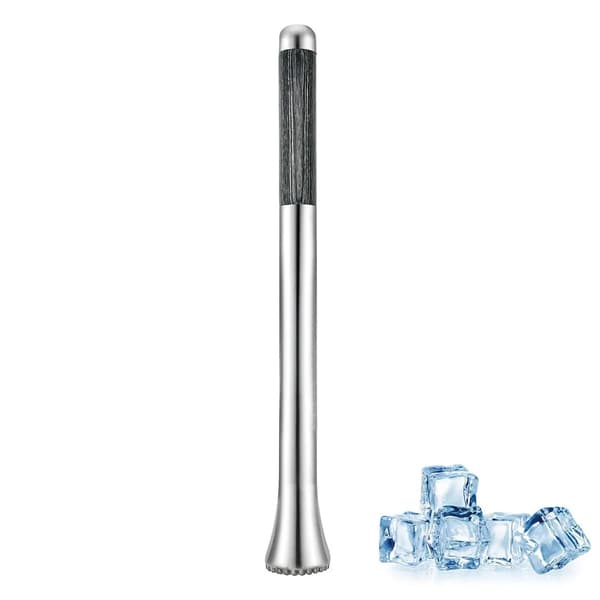 Cocktailshaker, barshaker i rustfrit stål, 31,8 cm, 304 rustfri, isknuser, citronshaker, bartilbehør til Mojitos, Keppelinna cocktails