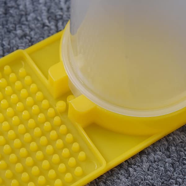 3-delat gult bevattningssystem för bin i plast, bevattningsutrustning för bikupa