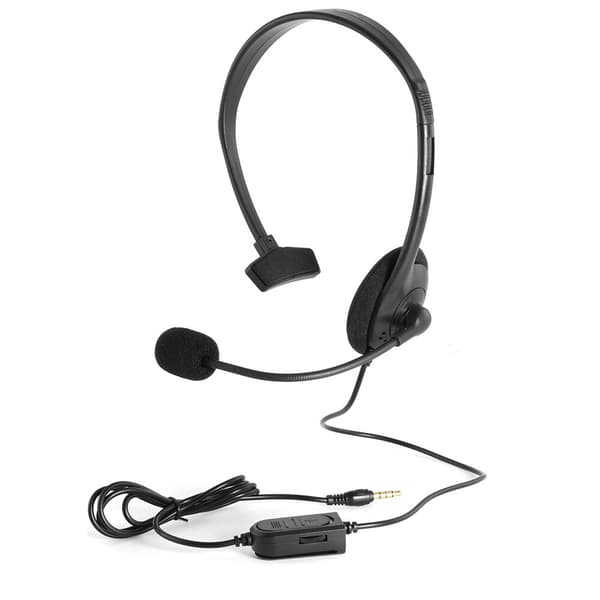 3,5 mm Jack Trådbundet Headset Mikrofon Dator Callcenter