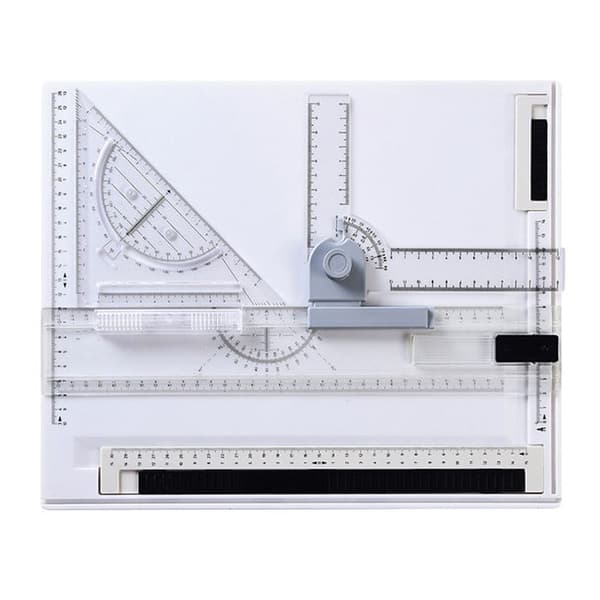 Multifunktionellt ritbord, bärbart ritbord, A4 ritbord