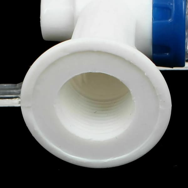 2 hem plast tryckknapp vatten dispenser kranar, blå + röd transparent