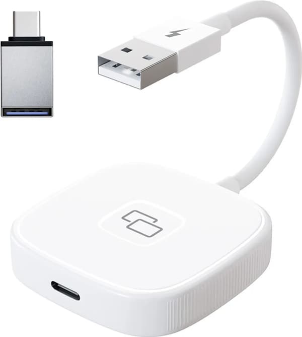A39C Bil Backspegel Adapter AI Box Carplay Bil Display Adapter med USB-C Adapter