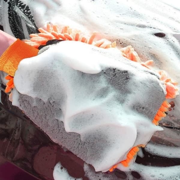 Mikrofiber bilvaskehandsker til vask og rengøring af biler, meget absorberende.