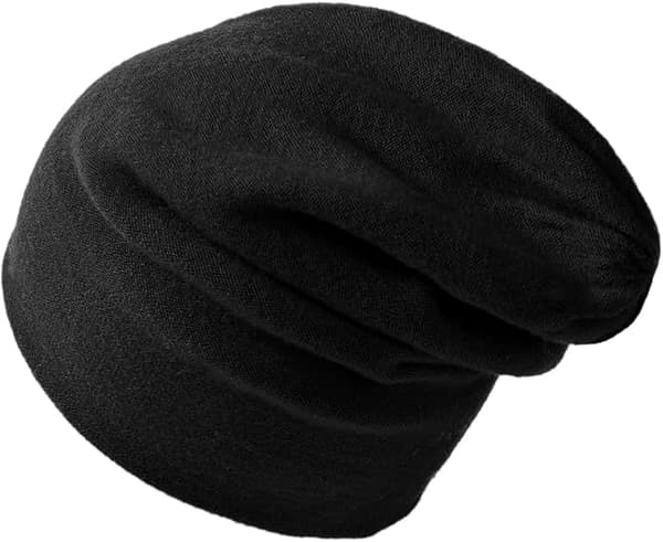 Stickad mössa i ull Unisex Dubbellager Vinter Ski