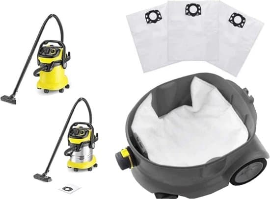 Dammsugarpåsar 10-pack WD4 WD5 WD6