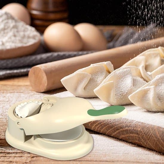 2-i-1 Dumpling Maker Press & Bakverksform, Manuell Degskalsverktyg