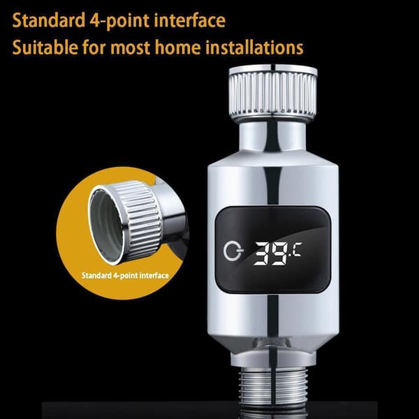LED Digital Duschvattentermometer Temperaturdisplay i realtid