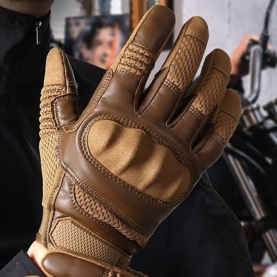 Motorcykelhandsker - Touchscreen - Anti-slip - XXL - Sort