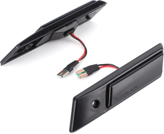 Velegnet til LED-sidemarkeringslys, dynamiske sekventielle blinklys, velegnet til 7ER E32, 2-pak