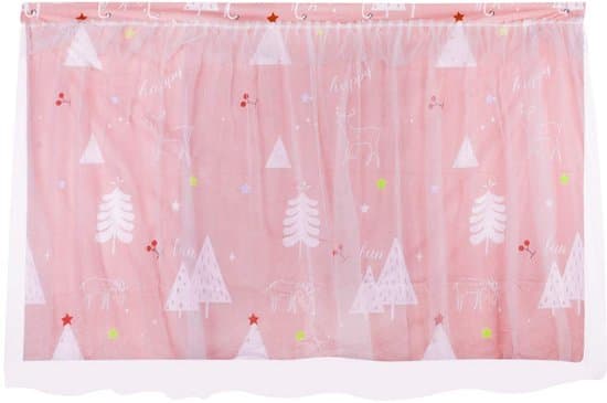 Mørklægningsgardiner til køjesenge - Pink - 1,35 x 2 meter