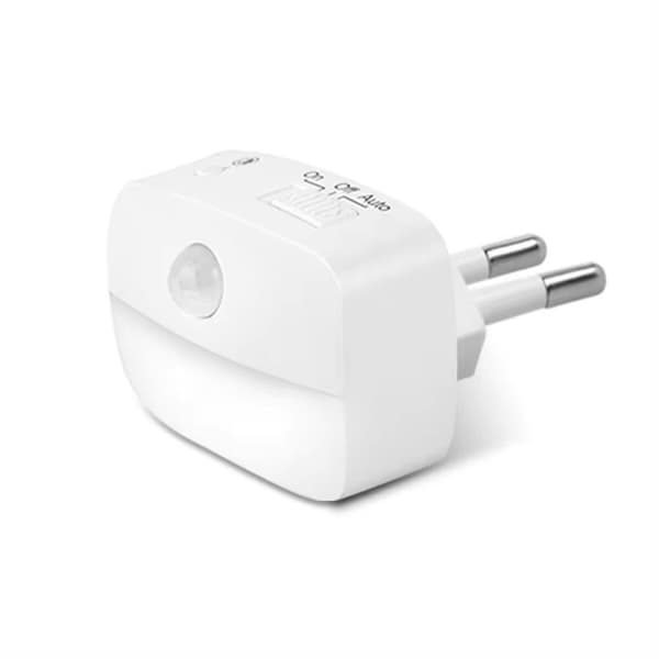 Bærbar LED Natlys Sensor Automatisk EU Stik Varmt Lys