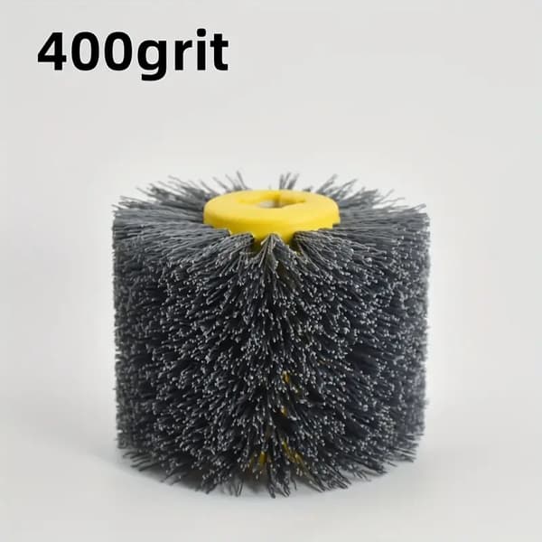 Kiselkarbid Nylon Tråddragningshjul 400 Korn Träpolering