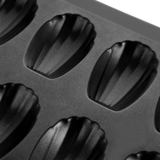 Madeleine kage bageform - 4-delt sæt - 40 x 22,5 x 1,8 cm