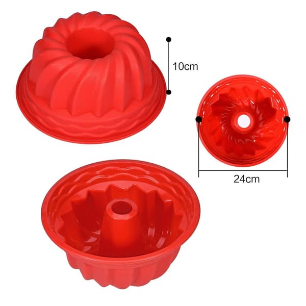 Silikonringkakform, diameter 24 cm