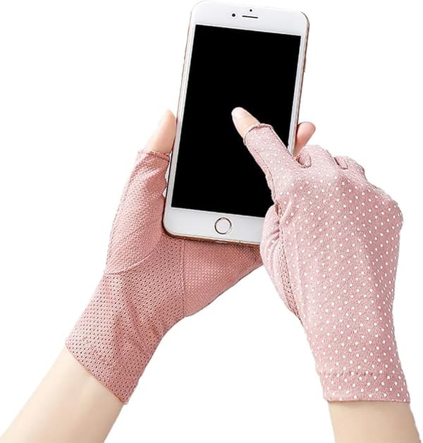 Kørehandsker til kvinder med UV-beskyttelse, solbeskyttelse, sommer udendørs touchscreen-handsker