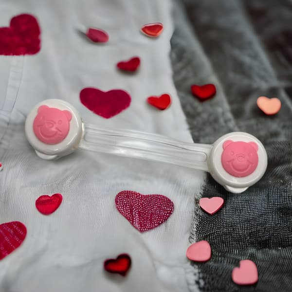 8 st Babysäkerhetslås Barn Skåp Garderobsdörr Kylskåpslåda