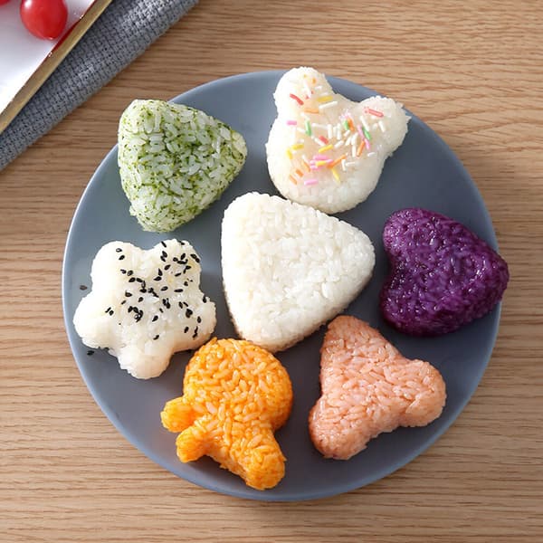 Onigiri Form Sushi Rolls Risboll Bento Press Maker Form DIY Köksredskap