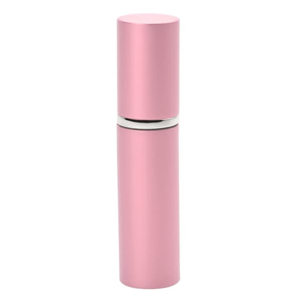 10 ml påfyllningsbar parfymflaska med pumpdispenser, rosa