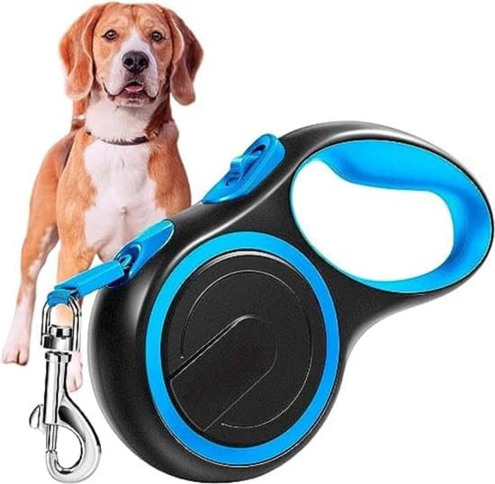 8 meter hundkoppel - Elastiskt hundkoppel - Infällbart hundkoppel