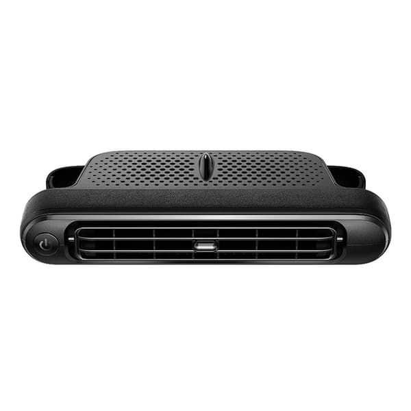 Mini USB Bil SUV Sæderyg Køleventilator 3-Hastighed Nakkestøtte Lydløs - Sort