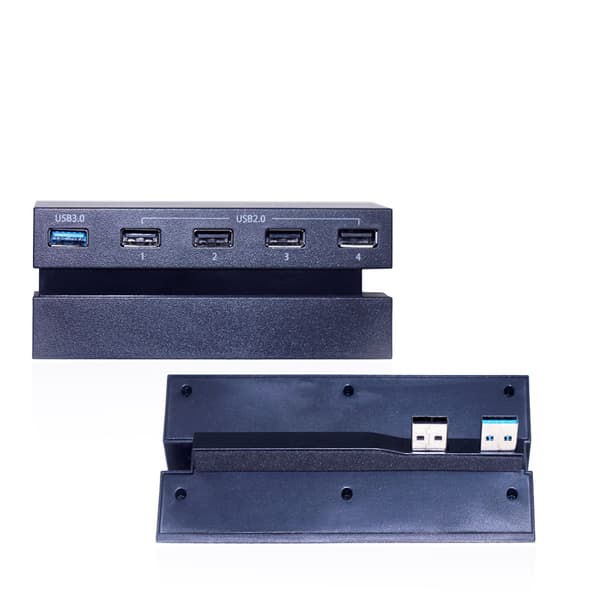 Velegnet til PS4 USB2.0/3.0 konverter 2 til 5 USB-forlænger PS4 splitter 2 til 5 interface-udvider