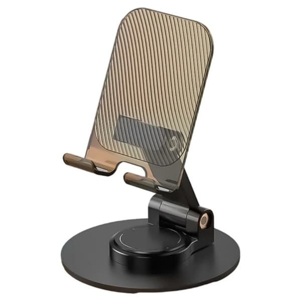 Roterende og foldbar telefonholder, desktop tablet live streaming stativ