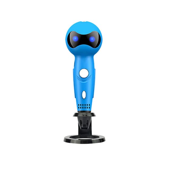 Flerstemmet robot 3D-printpen til børns kruseduller - blå
