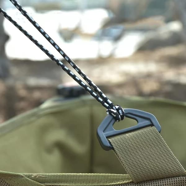 Elastisk gummiboldspænder 10 cm elastisk snor bold presenninger pavilloner campingtelte