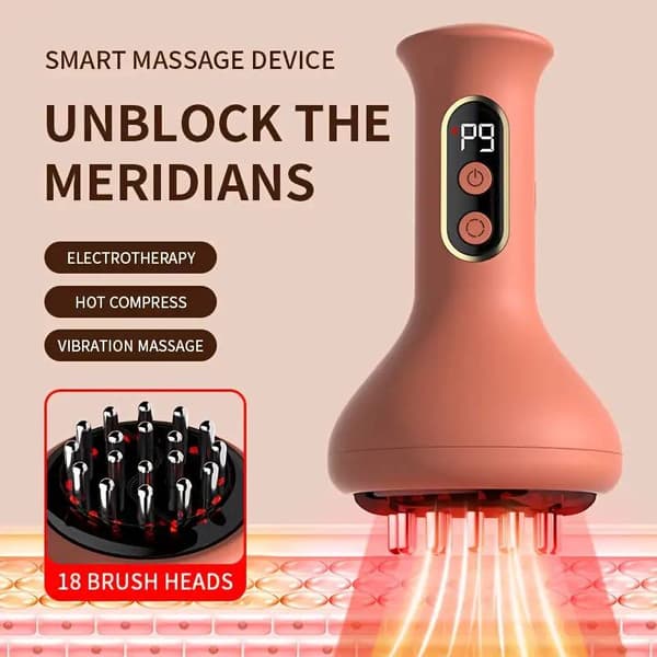 Cellulite-eliminerende massager | Opvarmet massagevibrator