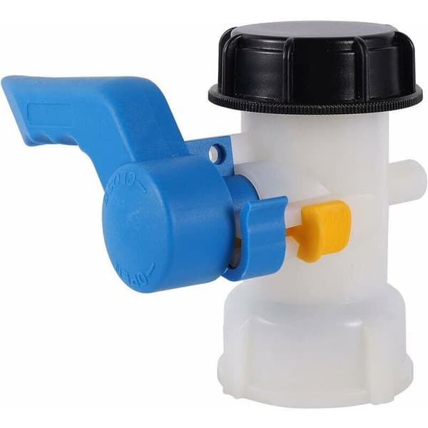 62 mm IBC Plastadapter 1000L Regnvandstankforbindelse DN40