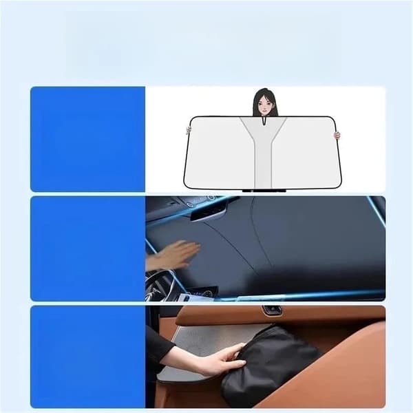 Tuulilasin aurinkosuoja autoon 145*80cm