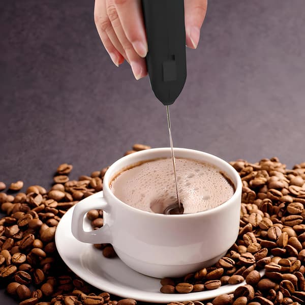 Elektrisk mælkeskummer, mælkeskummer, kafferører