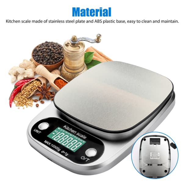 Digital köksvåg multifunktionell 22lb 1g 0.04oz